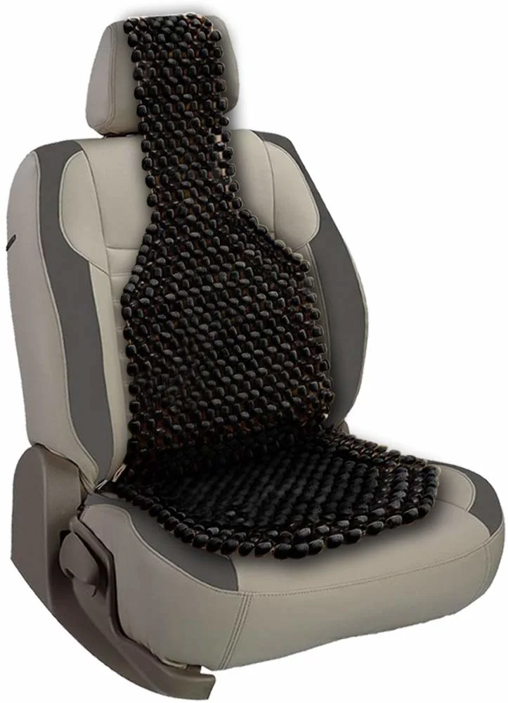 Best Sellers Car Accessories Black Wooden Beaded Seat Cover Cushion