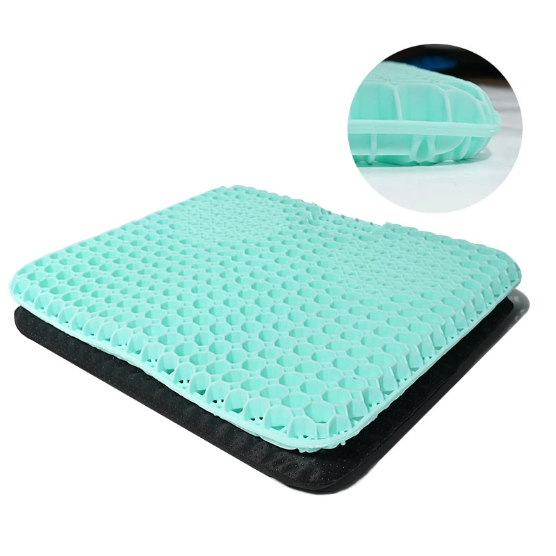 Manufacture 3D Ice Pad Sitting Gel Cushions Non-Slip Soft Comfortable TPE Gel Seat Egg Cushion