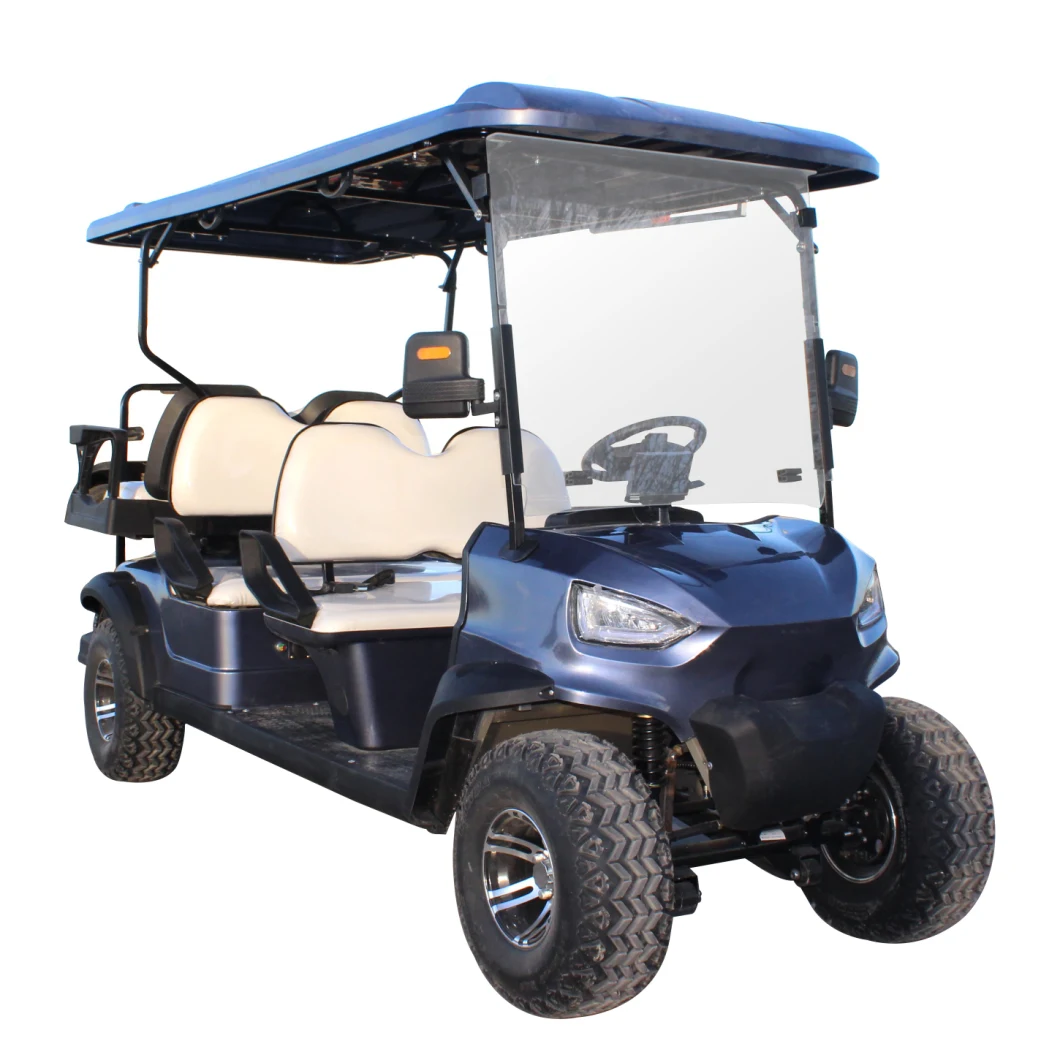 2/4/6/8/10 Seater/Seat/Passenger Lead Acid/Lithium Battery Electric Golf Cart, Golf Buggy, Golf Car, Club Car with Folded Backseat Storage Box with CE and DOT