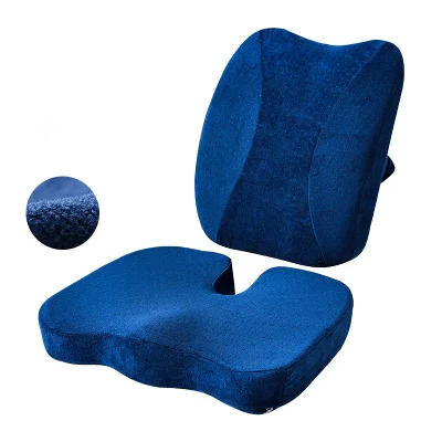 Cuscino del sedile con cuscino in memory foam per sedia da ufficio semplice e moderno, cuscino lombare per sedia da ufficio per auto